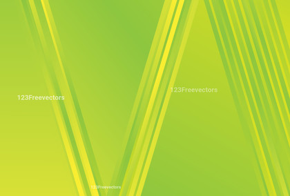 Green and Yellow Gradient Diagonal Lines Background Vector Graphic