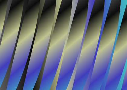 Blue Gold and Black Gradient Diagonal Background