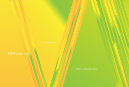 Orange Yellow and Green Gradient Diagonal Background Illustrator