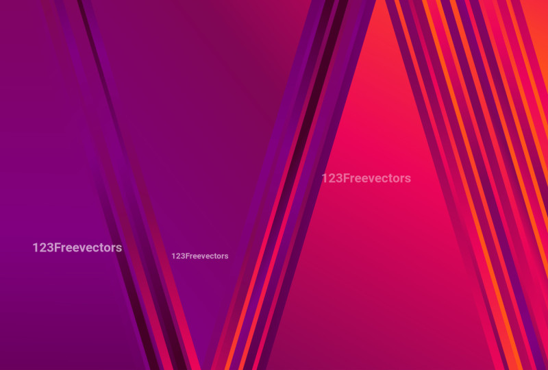 Purple Pink and Orange Gradient Diagonal Lines Stripes Background Image