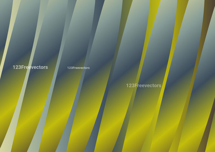 Yellow Grey and Blue Gradient Diagonal Lines Background Vector
