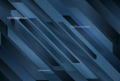 Dark Blue Diagonal Shapes Background Vector Image