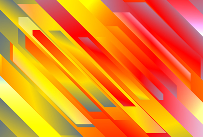 Modern Red and Yellow Diagonal Shapes Background Vector Eps