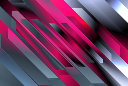 Grey Pink and Black Diagonal Shapes Background