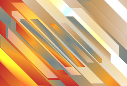 Grey Red and Orange Diagonal Shapes Background Design
