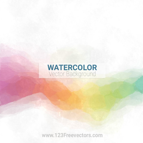 Colorful Watercolor Clip Art