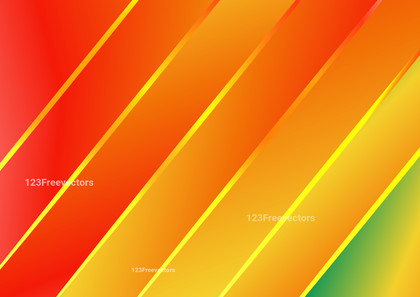 Abstract Red Green and Orange Gradient Shiny Diagonal Lines Background