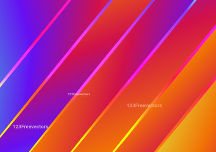 Red Orange and Blue Gradient Shiny Diagonal Lines Background