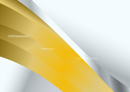 Abstract Dark Yellow Wave Business Presentation Design