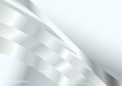 Grey and White Business Wave Background