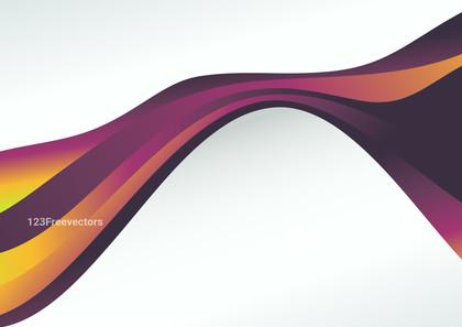 Pink and Orange Wave Business Background