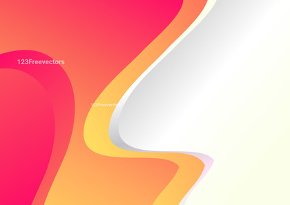Abstract Pink and Orange Background Template