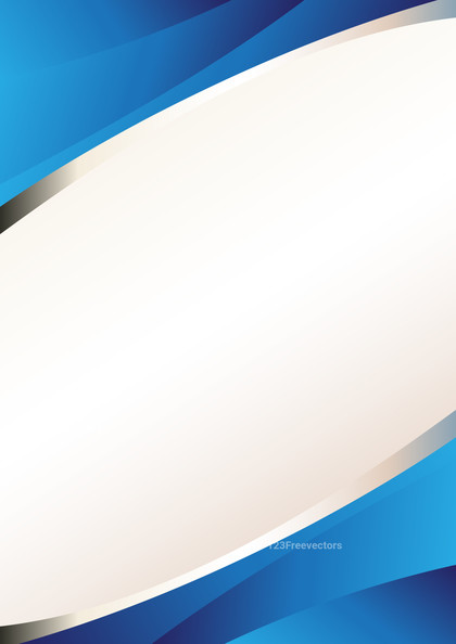Abstract Blue Wave Business Background Graphic