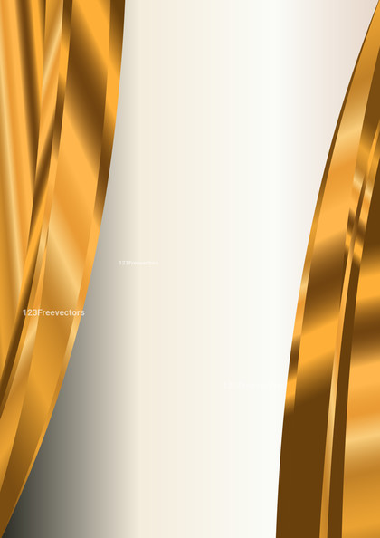 Abstract Orange Vertical Wave Business Background