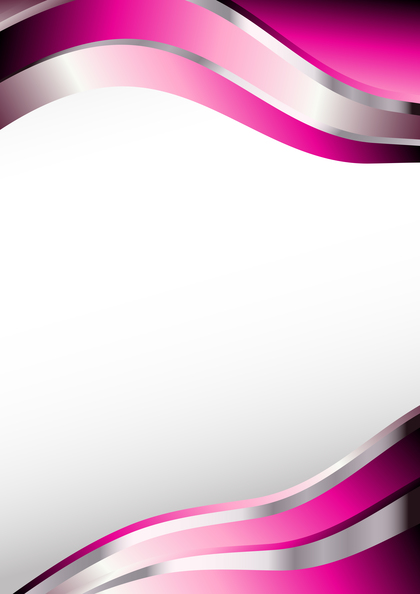 Pink and White vertical Business Wave Background Design