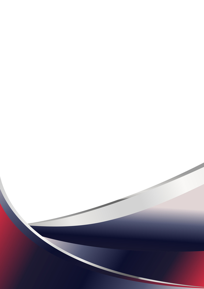Abstract Red and Blue Business Wave Background