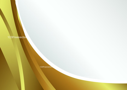 Gold Business Brochure Background Graphic