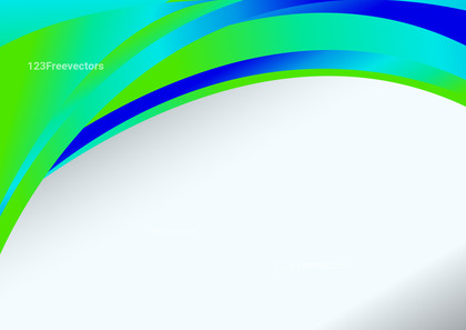 Blue and Green Business Brochure Background
