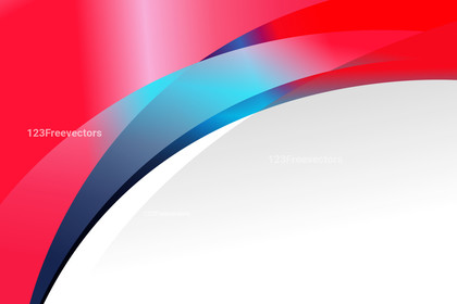 Red and Blue Business Brochure Background Graphic