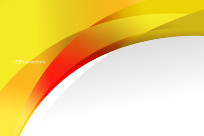 Red and Yellow Blank Visiting Card Design Background
