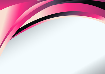 Pink Beige and Black Business Wave Background Illustration