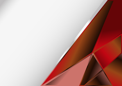 Red and Brown Business Card Background Image