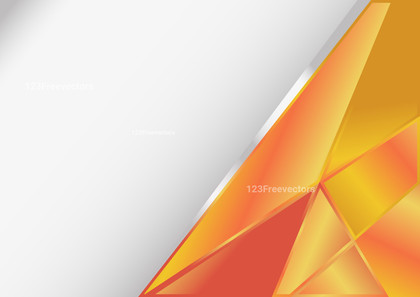 Red and Orange Brochure Design Vector Image