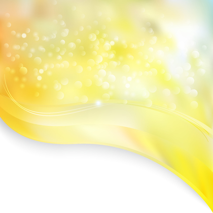 Abstract Yellow and White Wave Folder Background