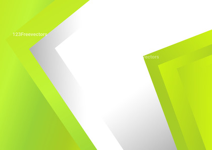 Abstract Lime Green Business Card Background Vector Image