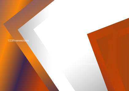 Abstract Orange Geometric Business Card Background Illustrator