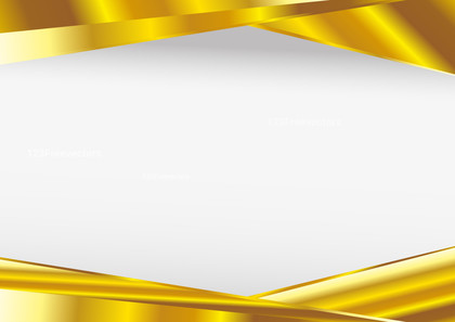 Gold Blank Business Card Background