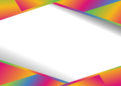Abstract Colorful Blank Visiting Card Background