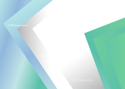 Abstract Blue and Green Geometric Business Background Vector Image