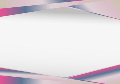 Abstract Pink and Blue Business Card Background Template