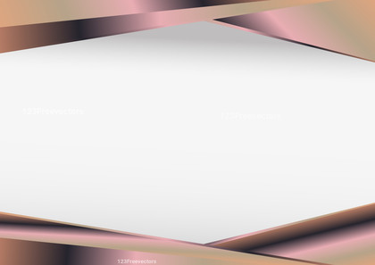 Abstract Pink and Brown Blank Visiting Card Design Background