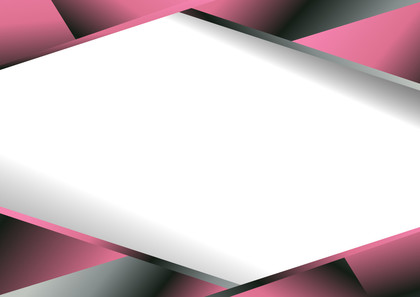 Pink and Grey Blank Geometric Visiting Card Background