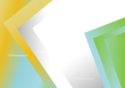 Abstract Blue Green and Orange Geometric Business Background