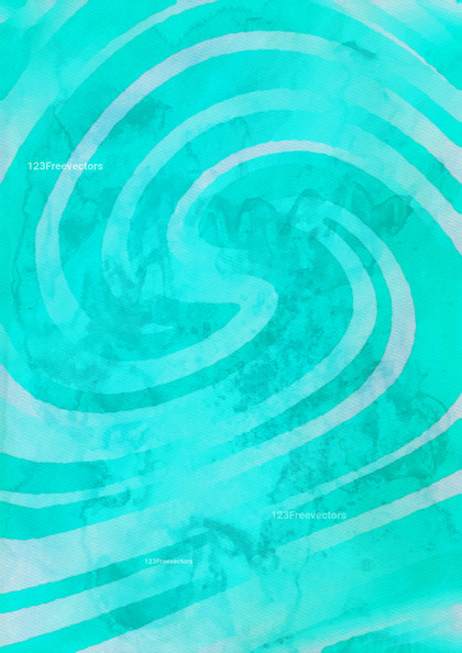 Cyan Watercolor Background Texture Image