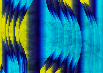 Blue and Yellow Watercolour Texture Image