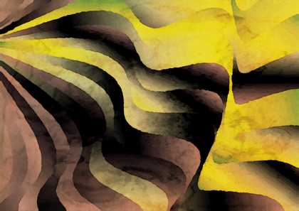 Black Brown and Yellow Watercolor Background Texture