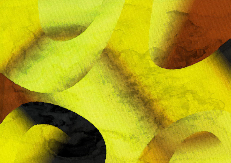 Black Red and Yellow Watercolour Background