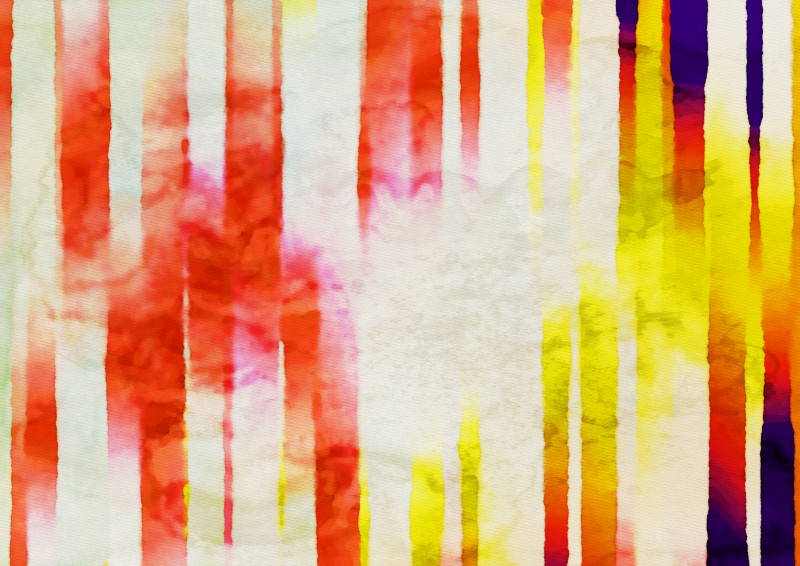 Red Purple and Yellow Distressed Watercolor Background
