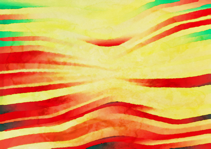 Red Yellow and Green Watercolour Background Texture Image