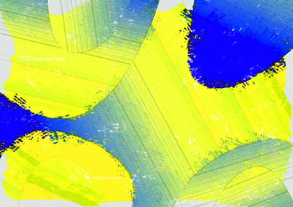 Blue and Yellow Painting Texture Background Image