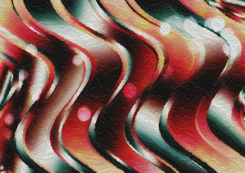 Black Red and Green Painting Background Image