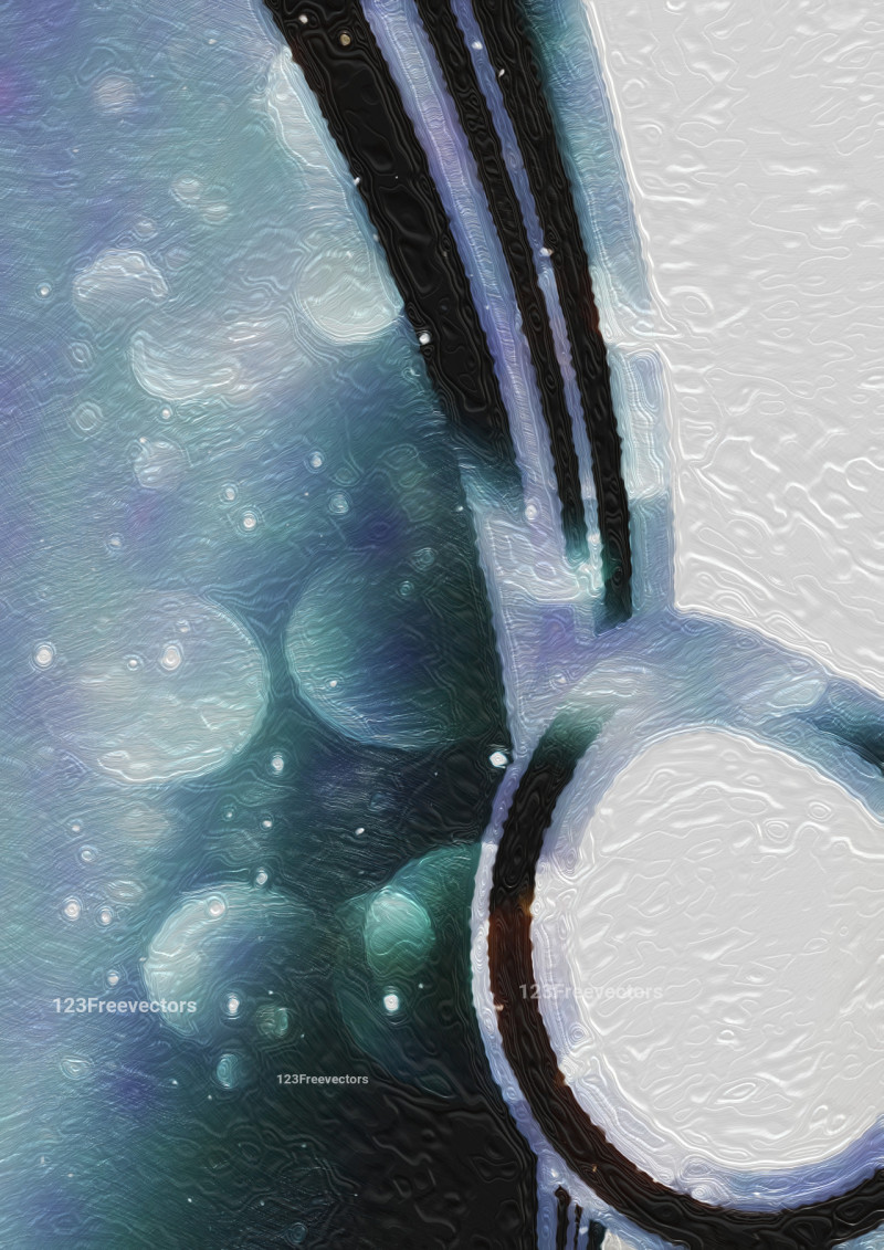 Abstract Blue Grey and Black Painting Background Image
