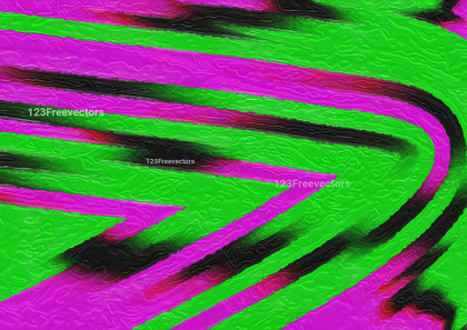 Pink Green and Black Paint Texture Background