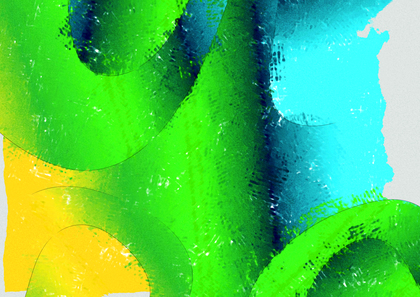 Blue Green and Orange Painting Texture Background