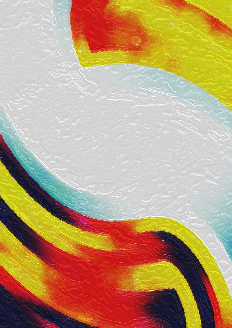 Red Yellow and Blue Paint Texture Background