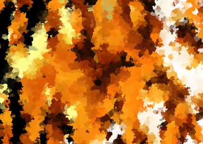 Orange Black and White Paint Texture Background Image